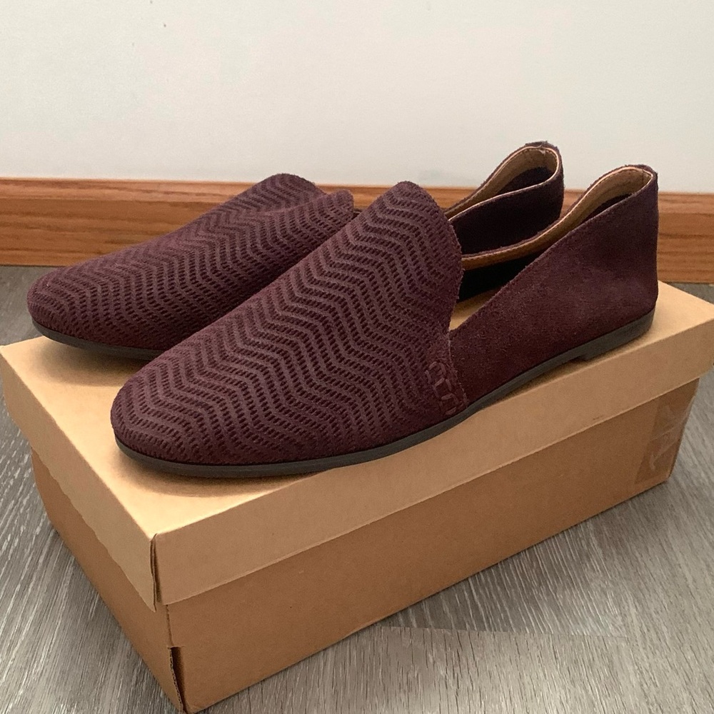 New suede loafers